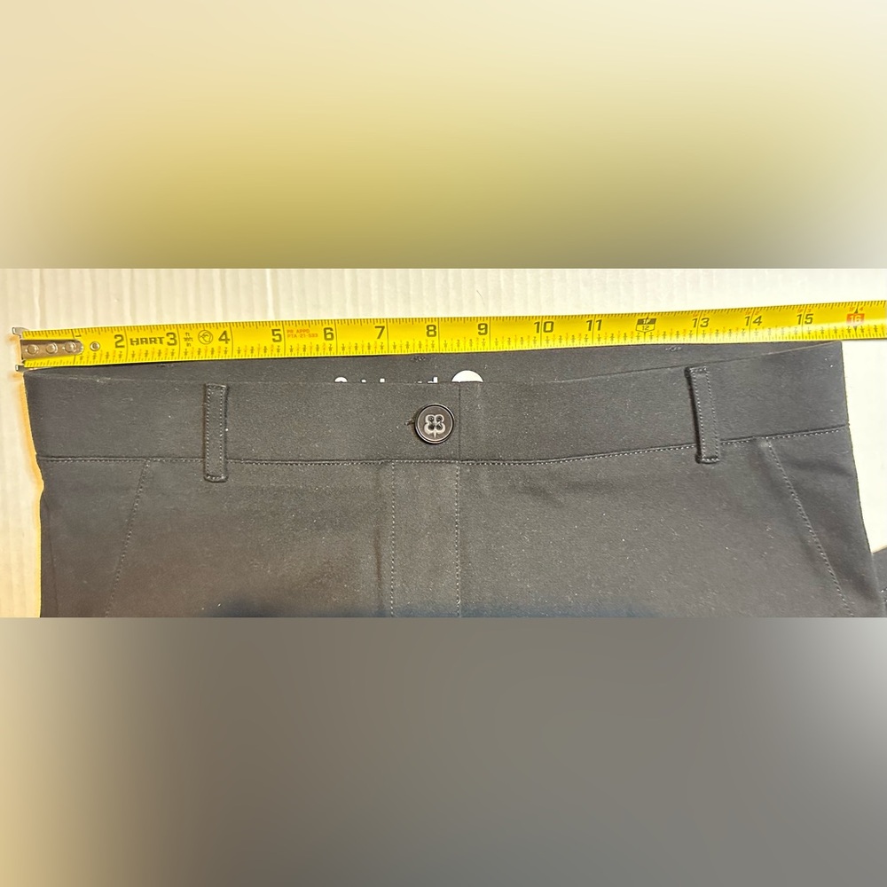 Betabrand Women's W1550-BK Classic Yoga Dress Pant Size M Black Pull On - Picture 5 of 9